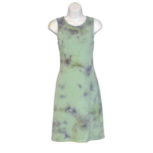 Patagonia Dresses & Skirts - A8 Auth PATAGONIA Aqua Motif Stretch Organic Cotton Blend Tank Dress Size XS